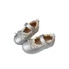 Sapatos de Couro da Moda com Laço para Meninas, Sapatos Individuais Macios para Crianças para Primavera e Outono, Novos Sapatos Versáteis de Princesa para Meninas Pequenas 2026