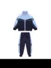 Uniformes Escolares Primarios, Trajes de Primavera y Otoño, Uniformes Deportivos Estilo Universitario, Uniformes de Jardín de Infancia para Niños, Conjunto de Tres Piezas, Chaquetas Escolares para Niños y Niñas