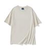 Playera de Algodón de 200g con Hombro Caído, Cuello Redondo y Manga Corta, Color Sólido Personalizado Unisex para Reunión de Clase, Camisa Cultural, Ropa de Trabajo con Impresión de Logo