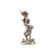 Latón Retro Modelo de Personaje Escultura de Cobre Chica Dragón Pequeños Adornos Chica Fuego Mágico Arte Creativo Accesorios para el Hogar Manualidades