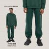 Cai Xiang Island Ropa para Hombre Otoño e Invierno 350g Polar Dopamina Holgado Suelto Marca de Moda Conjunto de Sudadera y Pantalones para Hombre