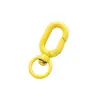 7019 # Hebilla de figura de ocho pintada de aleación de alta calidad, hebilla de calabaza, hebilla de resorte, hebilla colgante para bolsa de equipaje, accesorios de cadena para teléfono móvil al por mayor