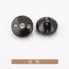 Botones de Diamante Curvos, Botones Metálicos, Botones para Camisa, Botones Tejidos para Suéter, Botones, Accesorios Dorados para Ropa