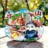 Buda Gigante de Leshan en Sichuan Imán para Refrigerador Conmemorativo de Viaje Atracciones Creativas Check-In Regalos Culturales y Creativos Venta al por Mayor en el Lugar