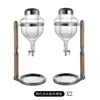 Sakeware Cubo de Hielo Restaurante Batidor de Vino Olla de Vino Gota Dividida Olla para Vino Frío Vino Caliente Olla Japonesa para Vino Caliente Revestimiento Interior
