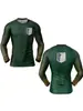 2025 Nueva Camiseta Estampada Digitalmente Impresa en 3D para Hombre Ajustada de Manga Corta Secado Rápido Top Deportivo para Fitness