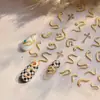 Pegatinas para Uñas Hot Stamping Papelería Japonesa Popular Pegatinas para Uñas Infantiles Dragón y Serpiente Pegatinas Auxiliares para Uñas