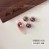Arte de uñas con diamantes K9 sin base, azul transparente brillante de moda, lujo, arte de uñas con acabado de diamante grande, bola de diamante para uñas