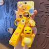Chaveiro Autêntico "I'M Super Mean" para Homens, Pingente de Chave de Carro para Mulheres, Acessório de Mochila Exquisito e Moderno, Chaveiro de Pelúcia