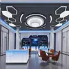 Luzes Personalizadas para Salões de Exposição de Museus de Ciência, Laboratórios Escolares, Salas de Conferência, Salões de Exposição de IA, Escritórios com Luzes de Formato Especial Inspiradas em Tecnologia Criativa