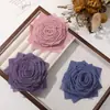 Tela de sentido perezoso suave malla retro rosa diy hecho a mano todo partido pasador accesorios para el cabello accesorios para la ropa al por mayor