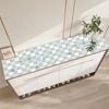 Zapatero Alfombra de Cuero Impermeable y Antiescaldante Alfombra para Mueble de TV A Prueba de Aceite Sin Lavado Rectangular Alfombra para Encimera de Entrada Alfombra para Mueble Auxiliar de Hogar
