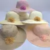 Sombrero de Paja de Ala Ancha Versátil de Verano para Mujer, Sombrero de Playa, Sombrero de Protección Solar, Sombrero de Sol de Paja