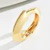 Pulsera Abierta de Metal Estilo Frío Ins Pulsera Ancha Exagerada de Cruces Europea y Americana Joyería de Diseño de Moda para Mujer