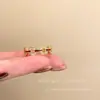 Anillo Vintage Rojo Glaseado Ankara para Mujer, Diseño Único, Anillo Ajustable para Dedo Índice, Accesorio de Anillo Versátil de Moda de Lujo Ligero