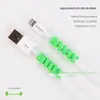 Cabo de dados espiral capa protetora de silicone adequada para celular Apple Android cabo de carregamento comum anti-fratura Enrolador