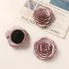 Bordado Chino Nuevo Guofeng Seda Delgada Encaje Estéreo Rosa DIY Hecho a Mano Hanfu Corsage Accesorios para Ropa