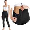 Nuevo Cinturón Sauna de Amazon Totalmente Recubierto para Control de Abdomen y Sudoración, Shorts de Yoga con Botones para Mujer