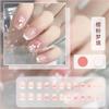 Parche de Uñas Manicura Portátil Otoño e Invierno Camelia Blanqueador Lindo Rosa Largo y Corto Parche de Uñas Parche de Manicura Yiwu