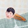 Zhang Jie estrela periférico acrílico bb clipe acessórios para cabelo cocar concerto auxílio imagem periférico