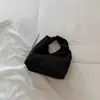 Bolsa de Mão Feminina Suede Moda Cor Sólida Estilo Coreano Única de Alto Valor para o Dia a Dia