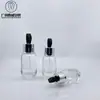 En stock venta al por mayor 15-50ml abanico de mar palillo de recogida fondo grueso pared gruesa botella de esencia botella de crema para ojos botella de líquido original botella de vidrio subbotella