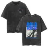 Camiseta Lavable de Manga Corta para Pareja Estilo Anime Bidimensional Solo Leveling Yo Subo de Nivel Solo Suministro Transfronterizo Exportación