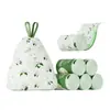 Bolsas de Basura con Cordón Estampado de Camelia, Tipo Portátil para el Hogar, Especiales para Dormitorios y Cocinas, Bolsas de Plástico Gruesas Grandes para Limpieza