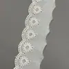 Cortina de Encaje de Algodón Bordado Calado DIY Bordado DIY Accesorios de Encaje de Algodón Puro Hechos a Mano Bordado Decorativo al por Mayor