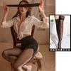 Lencería Seductora, Uniforme de Secretaria Femenino Ajustado que Cubre el Trasero, Traje de Maestra Tentación, Envío Directo 1001 Charm