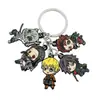 Periféricos de Anime Japonés Demon Slayer: Kimetsu No Yaiba Cuerpo de Cazadores de Demonios Nueve Pilares Tanjiro Nezuko Zenitsu Collar Colgante de Metal Colgante