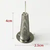 Columpio de Doble Cara con Resorte para Coche, Balancín de Resorte, Base de Resorte, Adorno de Escritorio DIY, Accesorio de Resorte Adhesivo, Marca