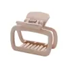 Pinza para el Cabello Pequeña Transfronteriza de 4 cm Mate para Mujer, Pinza de Tiburón para la Parte Trasera de la Cabeza, Pasador, Accesorio para el Cabello