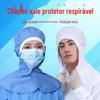 Chapéu Xale Fábrica de Alimentos Chapéu de Proteção Fábrica Oficina Chapéu de Trabalho Feminino Chapéu de Alimentos Respirável Chapéu de Higiene Masculino Baotou