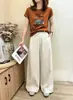 Camiseta de Algodón Acanalado Guangzhou Thirteen Factories 220g para Mujer, Directo de Fábrica, Top de Manga Corta Ajustado, Exclusivo de Verano para Mayoristas