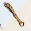 Cordón Tejido Colorido para Teléfono Móvil, Llavero Estilo Étnico, Correa de Mano, Estilo Pareja, Accesorios de Joyería Bohemia