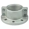 Gama Completa de Especificaciones, Abrazaderas de Seguridad para Tuberías con Brida Grande de Aleación de Aluminio, Conectores de Brida para Mangueras de Goma, Abrazaderas para Tuberías de Goma
