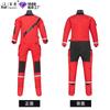 Ropa de rescate seco para cabello lacio, impermeable, resistente al frío, traje completo de rescate contra incendios, ropa protectora para rescate acuático