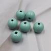 Accesorios para Joyería DIY 16mm Cuentas de Madera de Colores Sueltas Decoración del Hogar Accesorios para Enhebrar Madera Cuentas Redondas