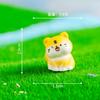 Micropaisaje de musgo, adornos creativos de bosque y zoológico, adornos de muñeco de conejito y tigre, adornos de resina DIY