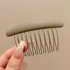 Peine elegante y voluminoso para mujer, creando un look dulce y encantador con un pasador de lazo, perfecto para un peinado alto y versátil, nuevo peine y accesorios para el cabello 2026