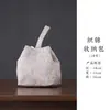 Bolsa de Almacenamiento para Juego de Té de Viaje al Aire Libre, Taza Portátil de Preparación Rápida, Una Tetera y Dos Tazas de Té, Bolsa Caja de Almacenamiento para Tetera