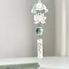Uma Mente em Paz, Flores de Lótus Florescem em Todo Lugar, Cordão para Câmera Fotográfica Feito à Mão com Contas Estilo Menina Corrente para Celular, Pingente de Estilo Antigo
