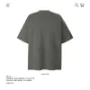 Camisetas de Manga Corta con Estampado de Retrato de Marca Americana de Tendencia, Algodón Puro de Peso Pesado, 250g, para Hombres y Mujeres, Nuevas, Holgadas, Venta al por Mayor Transfronteriza, Tops