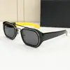 Spr01Ws Transfronterizos Nuevo Marco Cuadrado Estilo Callejero Modernos Casual Gafas de Sol para Hombre Moda Estilo Ins Vacaciones Modernas Gafas de Sol para Mujer