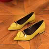 Novedad Otoño 2026 Zapatos de Tacón Alto para Mujer con Punta Fina y Tacón Grueso con Detalle de Hebilla Metálica Brillante, Bailarinas Planas, Zapatos Planos de Moda con Suela Suave