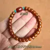 Pulseras de Hueso de Vaca Natural de Xizang para Hombres y Mujeres, Venta al por Mayor de Hueso de Yak Vintage Estilo Étnico Joyería Retro, Cuentas de Barril de Hueso
