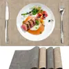 Manteles Individuales de Cocina de Venta Caliente Transfronterizos, Manteles Doble Cara, Manteles Limpiables y Lavables, Manteles Aislantes Simples, Manteles Individuales Antideslizantes