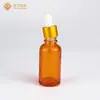 Botella de Vidrio con Atomizador Directo de Fábrica Botella de Vidrio Vacía Reenvasada para Aceite Esencial Esencia Material de Empaque Cosmético Botella Gotero de Muestra