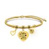 Pulsera europea y americana transfronteriza de acero inoxidable con diseño de hueso de serpiente, regalo para novias y amigas, regalo conmemorativo de vacaciones, pulsera de acero de titanio con grabado